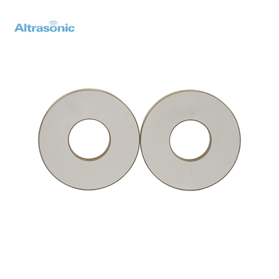 Durchmesser 50 der Eigenfrequenz-20-200kHz piezo keramischer Ring For 20KHhz Ultraschallwandler Millimeters